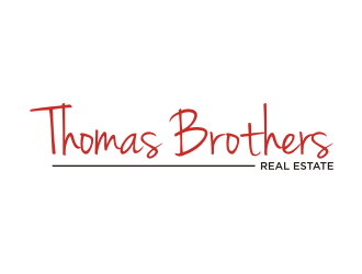 Thomas Brothers Real Estate  logo design by rief