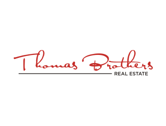 Thomas Brothers Real Estate  logo design by rief