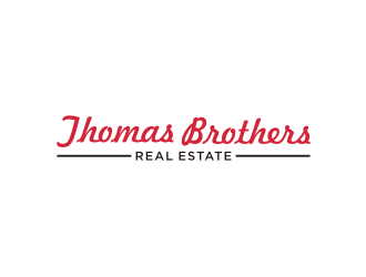 Thomas Brothers Real Estate  logo design by artery