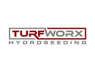 TURFWORX HYDROSEEDING logo design by p0peye