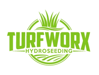 TURFWORX HYDROSEEDING logo design by AamirKhan