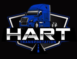 Hart Transportation  logo design by AamirKhan