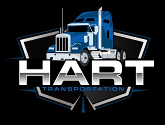 Hart Transportation  logo design by AamirKhan