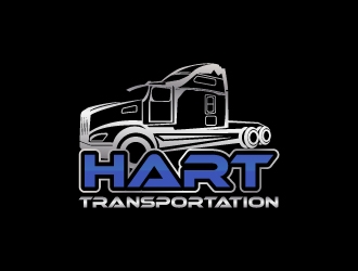 Hart Transportation  logo design by aryamaity