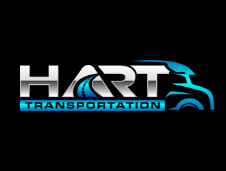 Hart Transportation  logo design by hidro