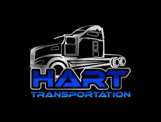 Hart Transportation  logo design by aryamaity