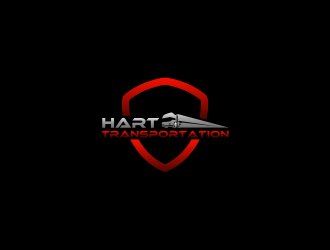 Hart Transportation  logo design by luckyprasetyo