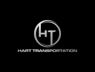 Hart Transportation  logo design by luckyprasetyo