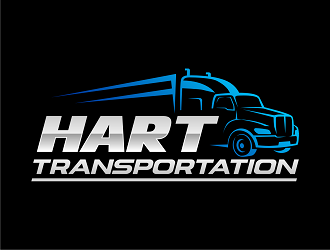 Hart Transportation  logo design by haze