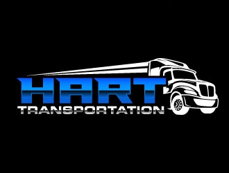 Hart Transportation  logo design by daywalker