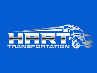 Hart Transportation  logo design by daywalker