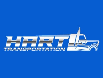 Hart Transportation  logo design by daywalker