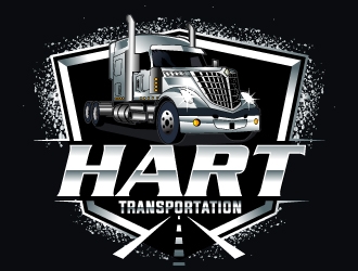 Hart Transportation  logo design by MUSANG