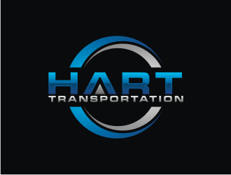 Hart Transportation  logo design by Artomoro