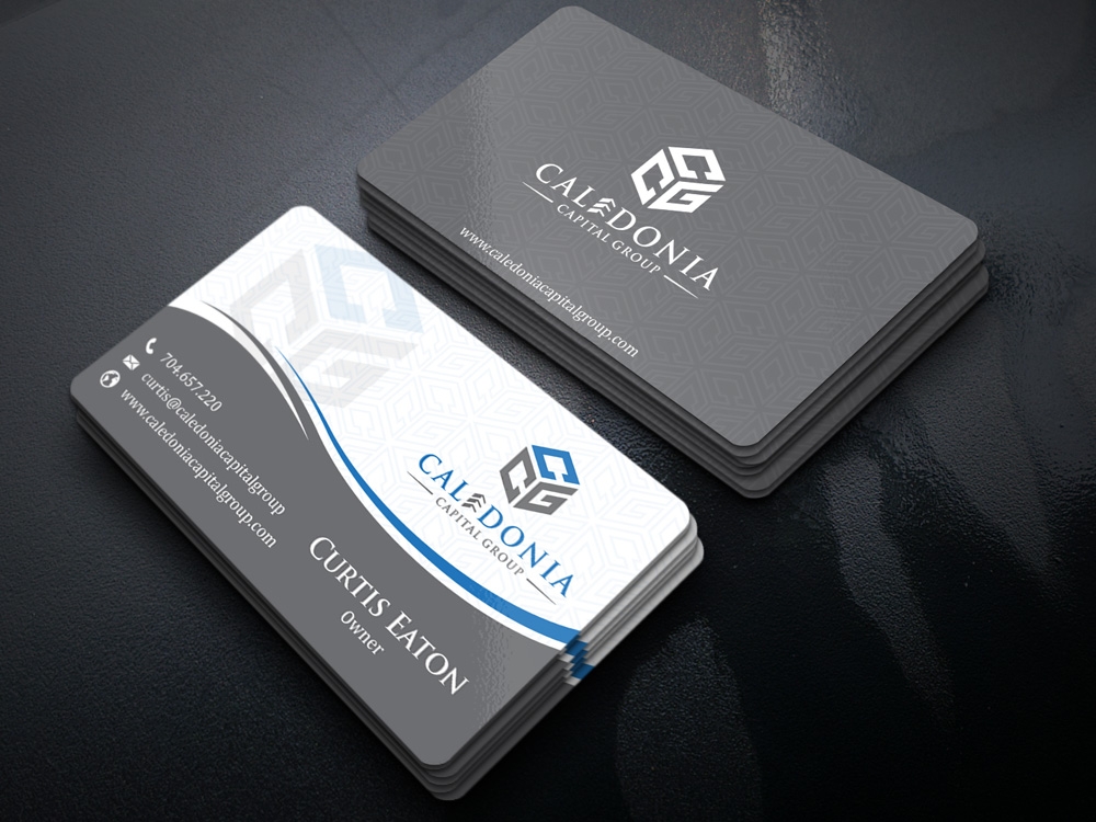 Caledonia Capital Group logo design by Gelotine