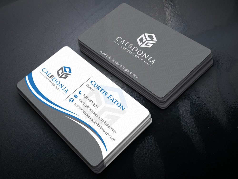 Caledonia Capital Group logo design by Gelotine