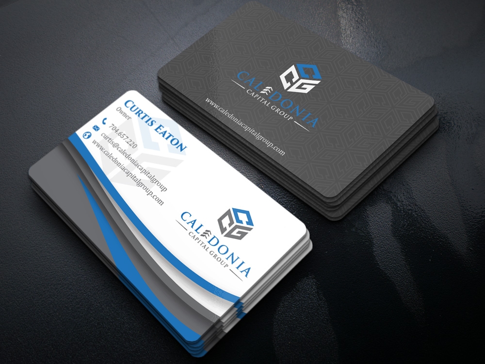 Caledonia Capital Group logo design by Gelotine