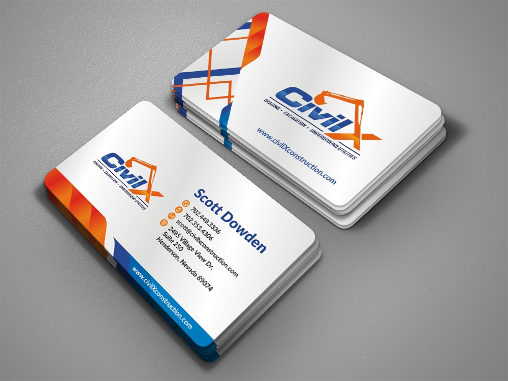 Civil X logo design by Ulid