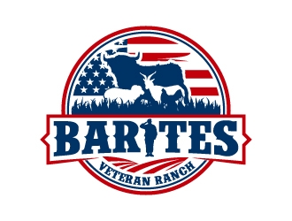 Barites Veteran Ranch logo design by Kirito