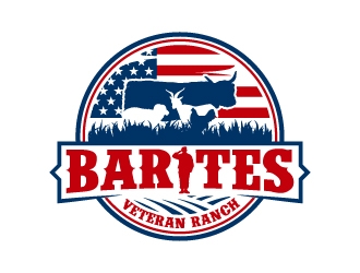 Barites Veteran Ranch logo design by Kirito