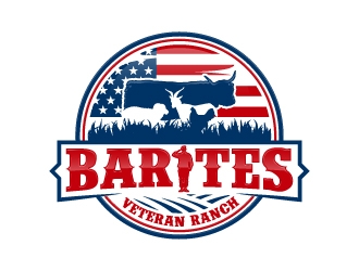 Barites Veteran Ranch logo design by Kirito