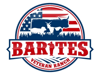 Barites Veteran Ranch logo design by Kirito