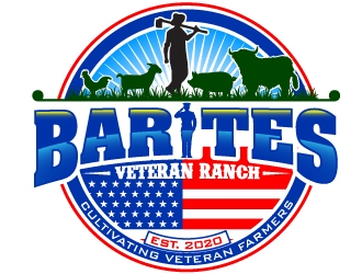 Barites Veteran Ranch logo design by Suvendu