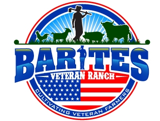 Barites Veteran Ranch logo design by Suvendu