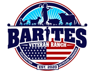 Barites Veteran Ranch logo design by Suvendu