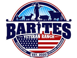 Barites Veteran Ranch logo design by Suvendu