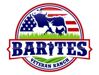 Barites Veteran Ranch logo design by Kirito