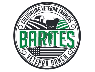 Barites Veteran Ranch logo design by Suvendu