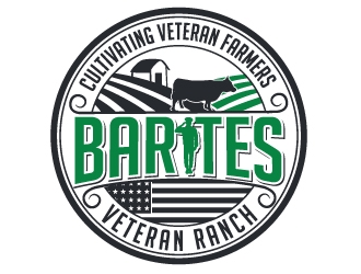 Barites Veteran Ranch logo design by Suvendu