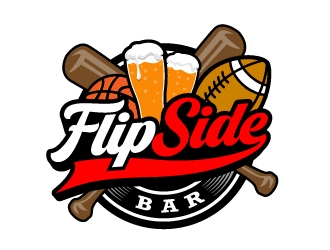 FlipSide Bar logo design by jaize