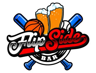 FlipSide Bar logo design by daywalker