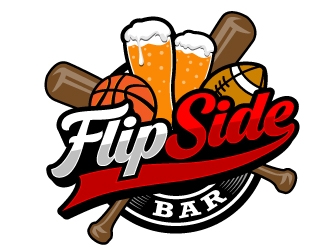 FlipSide Bar logo design by jaize