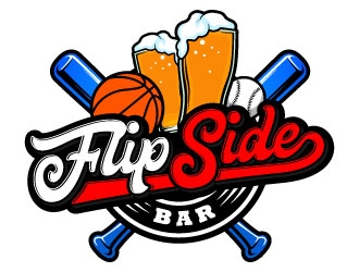 FlipSide Bar logo design by daywalker