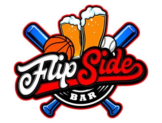 FlipSide Bar logo design by daywalker