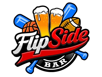 FlipSide Bar logo design by jaize