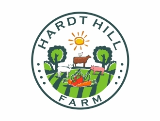 Hardt Hill Farm Logo Design - 48hourslogo