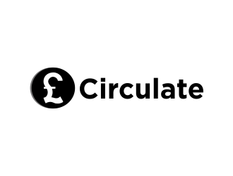 Circulate logo design by giphone