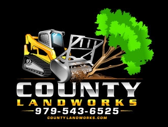 County Landworks logo design by Suvendu