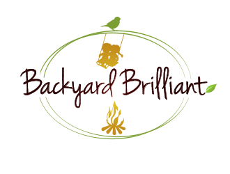 Backyard Brilliant logo design by BeDesign