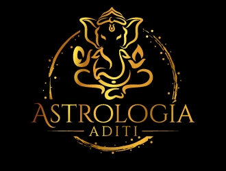 Astrología Aditi logo design by jaize