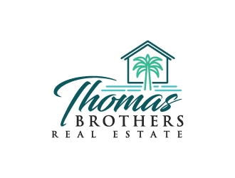 Thomas Brothers Real Estate  logo design by wongndeso