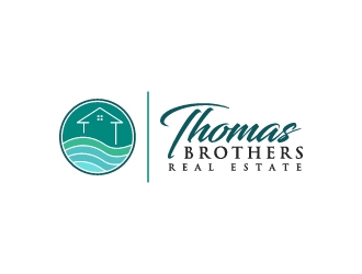 Thomas Brothers Real Estate  logo design by wongndeso