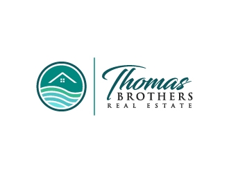 Thomas Brothers Real Estate  logo design by wongndeso