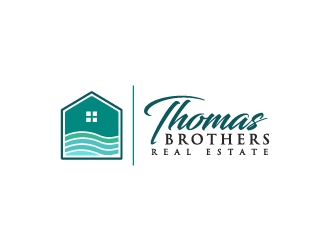 Thomas Brothers Real Estate  logo design by wongndeso