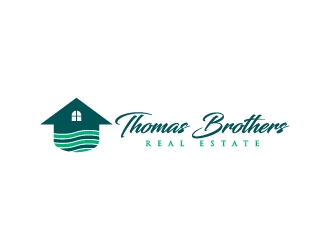 Thomas Brothers Real Estate  logo design by BrainStorming