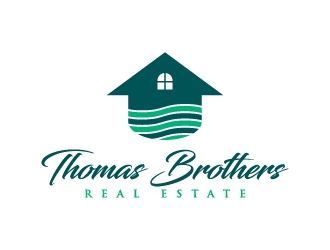 Thomas Brothers Real Estate  logo design by BrainStorming